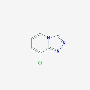 Chemical structure of 8-Chloro-[1,2,4]triazolo[4,3-a]pyridine