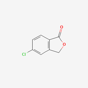 Chemical structure of 5-Chloro-1(3H)-isobenzofuranone