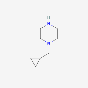 Chemical structure of 1-(Cyclopropylmethyl)piperazine