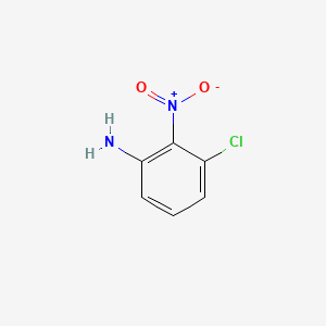 Chemical structure of 3-Chloro-2-nitroaniline