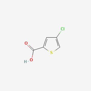Chemical structure of 4-Chlorothiophene-2-carboxylic acid