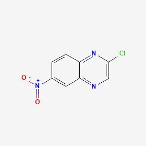 Chemical structure of 2-Chloro-6-nitroquinoxaline