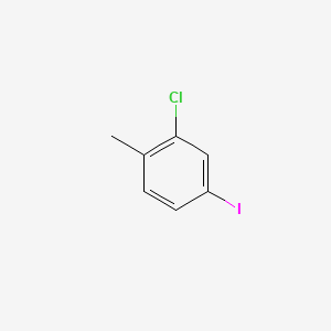 Chemical structure of 2-Chloro-4-iodotoluene