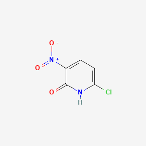 Chemical structure of 6-Chloro-3-nitropyridin-2(1H)-one