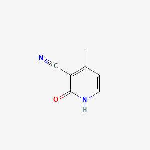Chemical structure of 3-Cyano-4-methyl-2-pyridone