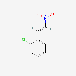 Chemical structure of 1-(2-Chlorophenyl)-2-nitroethylene