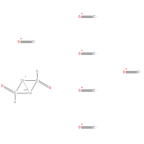 Chemical structure of Cobalt tetracarbonyl