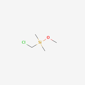 Chemical structure of (chloromethyl)methoxydimethylsilane