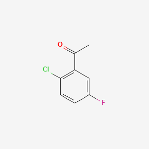 Chemical structure of 2'-Chloro-5'-fluoroacetophenone