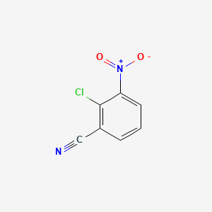 Chemical structure of 2-Chloro-3-nitrobenzonitrile