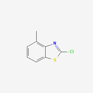 Chemical structure of 2-Chloro-4-methylbenzothiazole