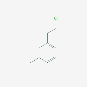 Chemical structure of 1-(2-Chloroethyl)-3-methylbenzene