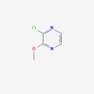 Chemical structure of 2-Chloro-3-methoxypyrazine