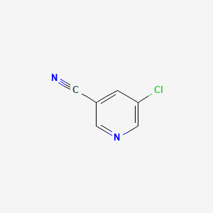 Chemical structure of 5-Chloronicotinonitrile