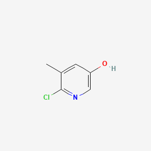 Chemical structure of 6-Chloro-5-methylpyridin-3-ol