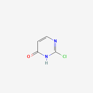 Chemical structure of 2-Chloropyrimidin-4-ol