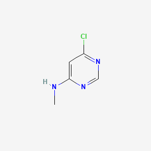 Chemical structure of 6-Chloro-N-methylpyrimidin-4-amine
