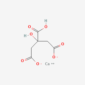 Chemical structure of Calcium citrate