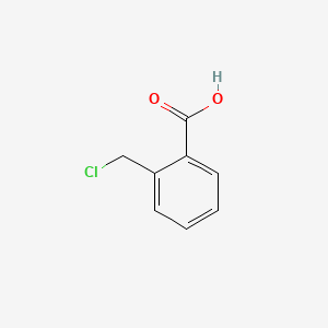 Chemical structure of 2-(Chloromethyl)benzoic acid