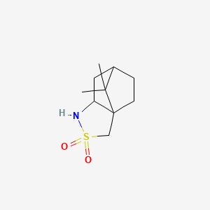 Chemical structure of (-)-10,2-Camphorsultam