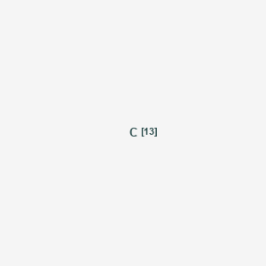 Chemical structure of Carbon-13C