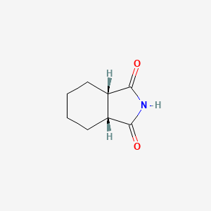 Chemical structure of 1,2-Cyclohexanedicarboximide