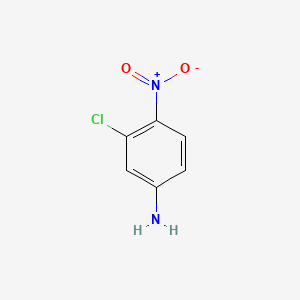 Chemical structure of 3-Chloro-4-nitroaniline