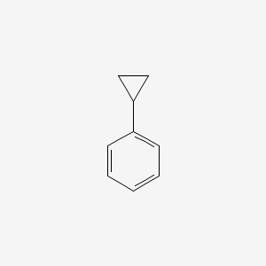 Chemical structure of Cyclopropylbenzene