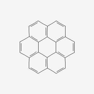 Chemical structure of Coronene