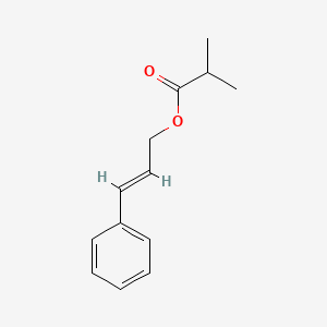 Chemical structure of Cinnamyl Isobutyrate