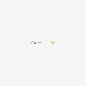Chemical structure of COPPER (II) SELENIDE