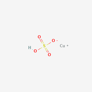 Chemical structure of Cupric Sulfate,Basic