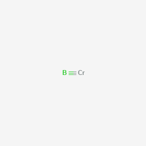 Chemical structure of Chromium(III) boride