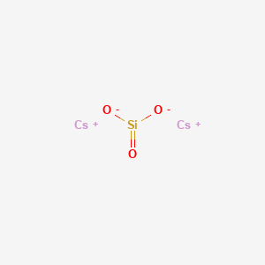 Chemical structure of Cesium metasilicate
