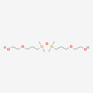 Chemical structure of Carbinol(Hydroxyl)Terminated Poly Dimethylsiloxanes