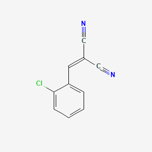 Chemical structure of 2-Chlorobenzylidenemalononitrile
