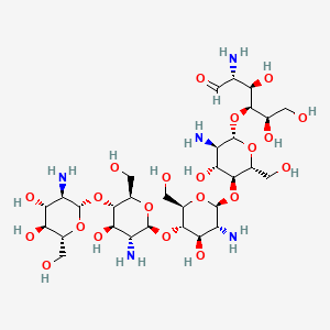 Chemical structure of Chitopentaose Hydrochloride