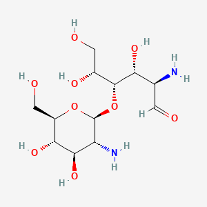 Chemical structure of Chitobiose 2HCl