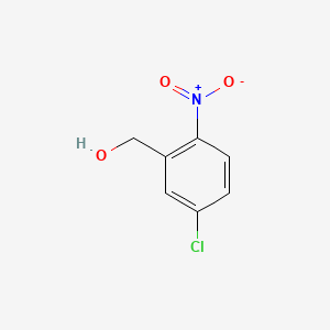 Chemical structure of 5-Chloro-2-nitrobenzyl alcohol