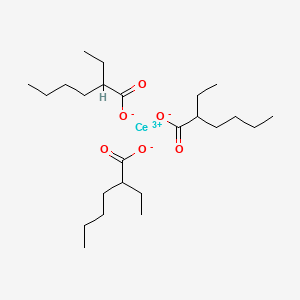 Chemical structure of Cerium(III) 2-Ethylhexanoate