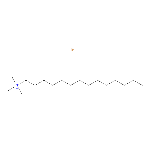 Chemical structure of Cetrimide
