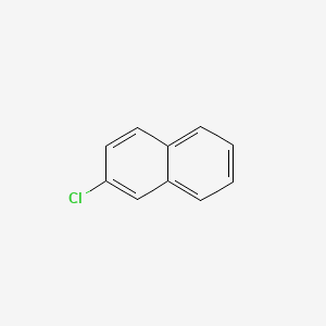 Chemical structure of 2-Chloronaphthalene