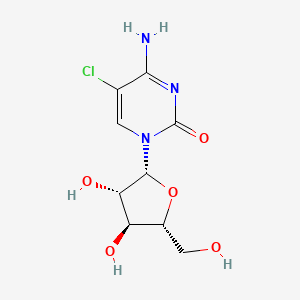 Chemical structure of 5-Chlorocytosine arabinoside