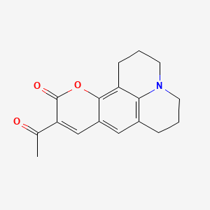 Chemical structure of Coumarin 334