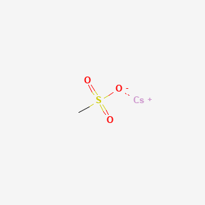 Chemical structure of Cesium methanesulfonate