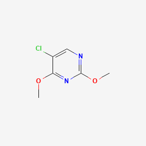 Chemical structure of 5-Chloro-2,4-dimethoxypyrimidine