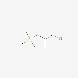 Chemical structure of 2-(Chloromethyl)allyl-trimethylsilane