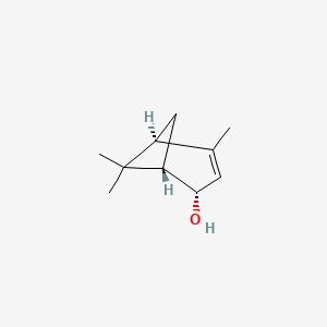 Chemical structure of (S)-cis-Verbenol