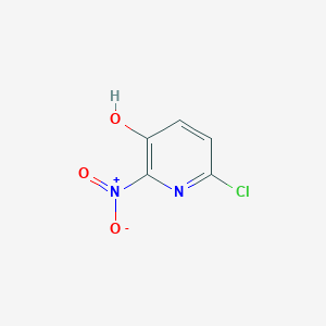 Chemical structure of 6-Chloro-2-nitropyridin-3-ol