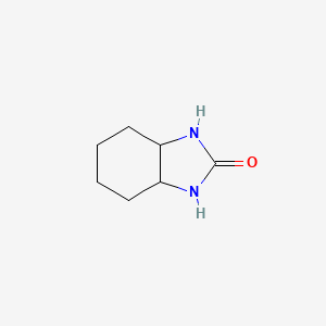 Chemical structure of cis-Octahydro-2H-benzimidazol-2-one